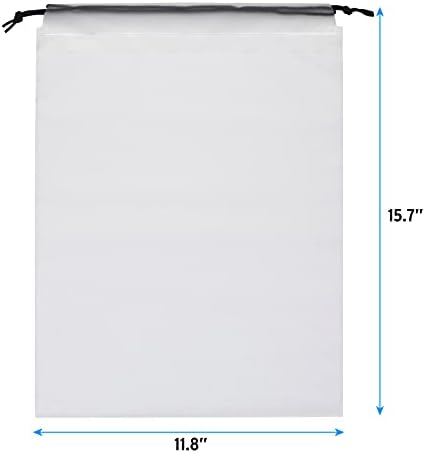 Vorspack Transparent Shoe Bags for Travel Large Clear Shoes Organizers Storage Pouch with Rope for Men and Women 13 Pack - Image 2