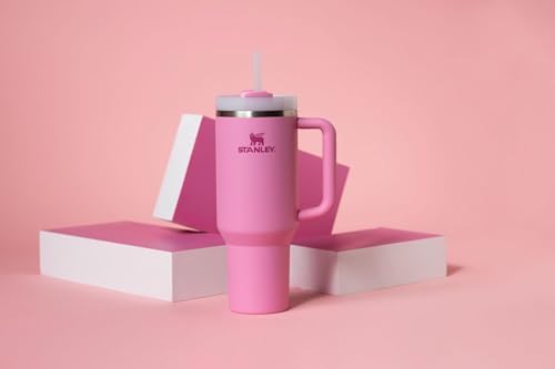 Stanley Quencher H2.0 Tumbler with Handle and Straw 40 oz | Flowstate 3-Position Lid | Cup Holder Compatible for Travel | Insulated Stainless Steel Cup | BPA-Free | Peony - Image 7