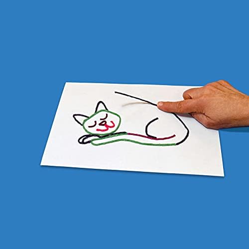 Wikki Stix for Doodlers - Kid's Travel Essential: Portable Creativity On-The-Go! Pack of 24 Wikki Stix in Neon and Primary Colors. Made in USA ! 3 & Up. - Image 4