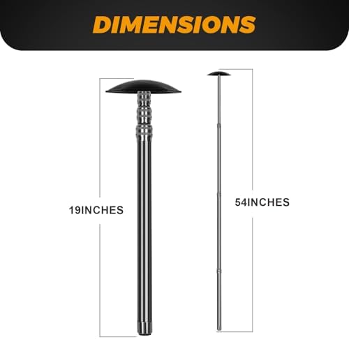 Carbon Fiber Golf Travel Bag Support Pole - Anti-Extrusion Cover and Lightweight Travel Golf Bag Support Rod, Stiff Arm for Golf Travel Bag - Image 6