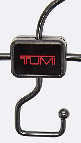 TUMI - 2-Piece Hangers Set - Travel Clothes Hanger for Suit, Coat & Trousers - Space Saving Garment Bag Hangers w/ Hooks - Black - Image 5