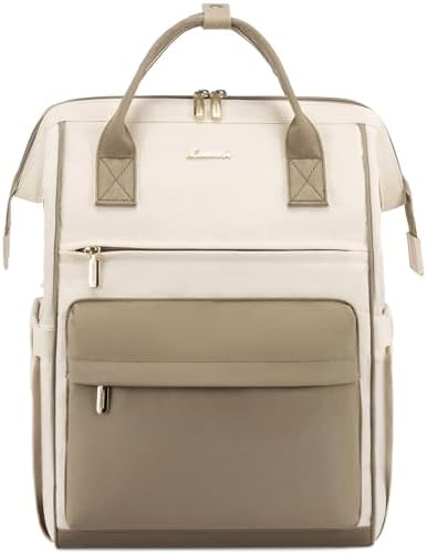 LOVEVOOK Laptop Backpack for Women,15.6 Inch Work Teacher Nurse Bag,Business Computer Backpack Purse with USB Port,Stylish Casual Daypack for Travel