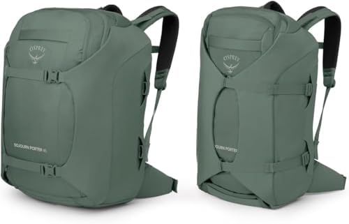 Osprey Sojourn Porter 46L Travel Backpack, Koseret Green - Image 6