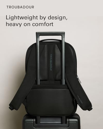 Troubadour Apex Backpack 3.0 - Premium Waterproof Laptop Backpack Fits Up to 17" - Ergonomic Design for Work and Travel - Stylish Backpack with 5-Year Guarantee - Black - Image 6