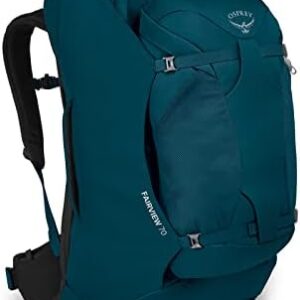 Osprey Fairview 70L Women's Travel Backpack, Night Jungle Blue