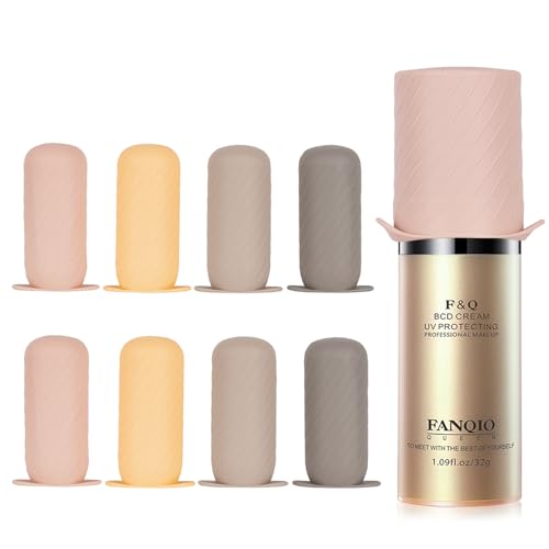 Bottle Covers for Travel, Elastic Sleeves for Leak Proofing, Travel Size Container Silicone toiletry sleeves, Leak Locks Travel Accessories for Shampoo Conditioner Wash Body Bottles (8pack)