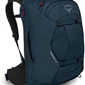 Osprey Farpoint 40L Men's Travel Backpack, Muted Space Blue