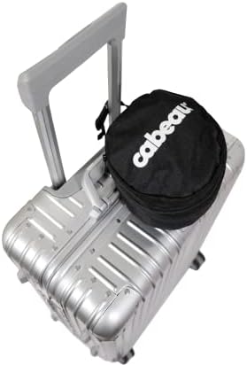 Cabeau Evolution Travel Neck Pillow Bag Compact Carrying Case, Compresses Pillow to Half its Original Size - Quick-Release Clasp Attaches to Luggage, Backpacks, and Purse - Image 3