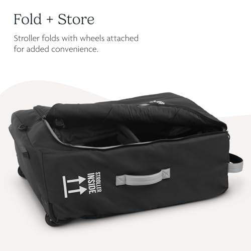 UPPAbaby Travel Bag for Minu Duo Stroller - Easy-Carry Handles, Wheels + Durable Design with TravelSafe Protection - Image 2