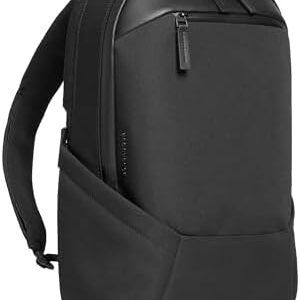 Troubadour Apex Backpack 3.0 - Premium Waterproof Laptop Backpack Fits Up to 17" - Ergonomic Design for Work and Travel - Stylish Backpack with 5-Year Guarantee - Black
