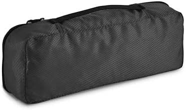 Amazon Basics Lightweight Packing Cubes Travel Organizer Set with Double Zipper, Mesh Top, Small, Medium, Large, Slim, Black, 4 Piece - Image 6