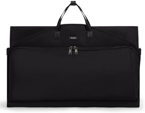 TUMI - Travel Accessory Garment Bag - Foldable Garment & Suit Carrier with Add-A-Bag Sleeve - For 2 Garmets - Black