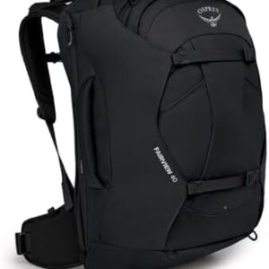 Osprey Fairview 40L Women's Travel Backpack, Black