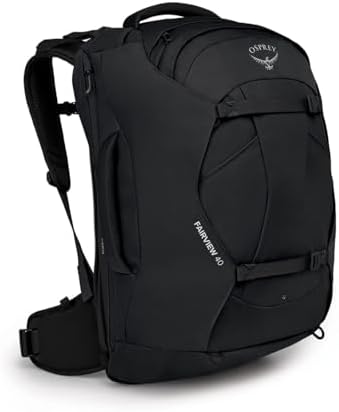 Osprey Fairview 40L Women's Travel Backpack, Black