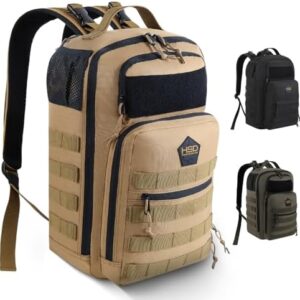 HighSpeedDaddy - Baby Diaper Backpack, Military-Grade, Waterproof, Compact Baby Travel Bag w/Stroller Straps & Tablet Sleeve
