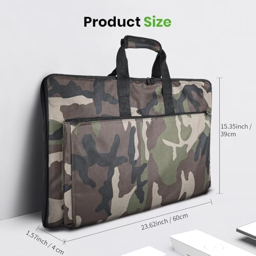 XTAR Starlink Gen 3 Satellite RV Carry Bag,Outdoor Travel Bag, Handbag for Starlink Dish and All Accessories (Camo) - Image 8