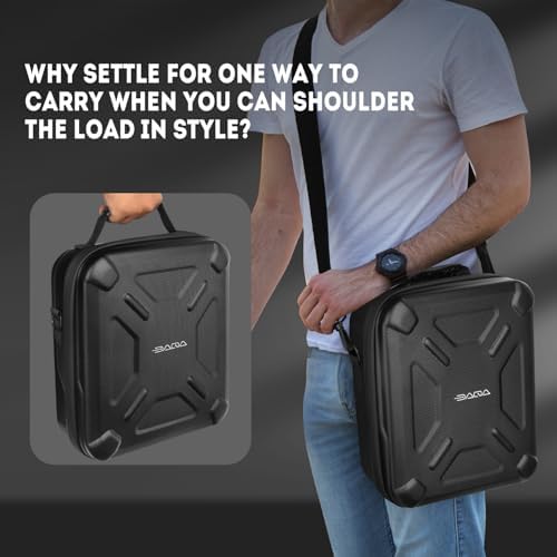 Ultra-Light Case for Starlink Mini – Waterproof, Shockproof EVA Starlink Case Shoulder Star Link Bag with Dual Carry Options | Ideal Starlink Mini Accessories - Image 6