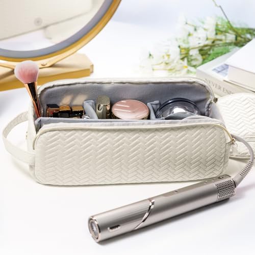 Large Hair Tools Travel Bag Compatible with Shark FlexStyle, Revlon & Dyson | Hair Dryer Brush Organizer, Flat Iron, Curling Iron, Makeup & Cosmetic Bag for Travel Essentials - Image 6