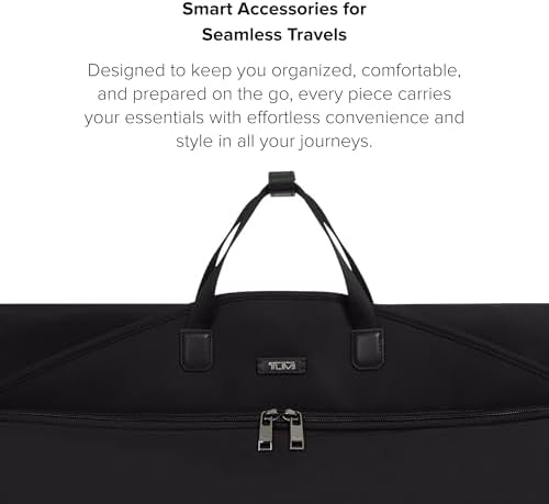 TUMI - Travel Accessory Garment Bag - Foldable Garment & Suit Carrier with Add-A-Bag Sleeve - For 2 Garmets - Black - Image 5
