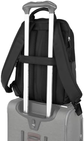 Travelpro Platinum Elite Slim Laptop Travel Backpack, Fits up to 16 Inch Laptop, Business, Water Resistant, Men and Women, Black - Image 5