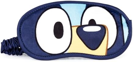 Jay Franco Bluey Kids Travel Set - 3 Piece Set Includes 40 x 50 Throw Blanket, Eye Mask, and Neck Pillow - Super Soft & Cozy Travel Accessories - Image 5