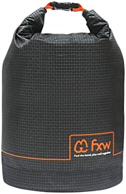 FXW Dog Food Travel Bag,Large Capacity for Travel Kibble Storage Perfect for RV Road Trips, Camping, Longterm Dog Boarding Gear Accessories Gray, 64 Cups