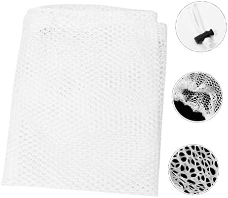1set Large Mesh Laundry Bags with Drawstring Travel Wash Bag for Dorm Camping and Outdoor Storage Protects Clothes Pillows Blankets and More 4pcs - Image 3