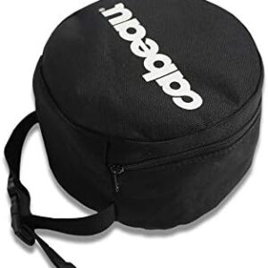 Cabeau Evolution Travel Neck Pillow Bag Compact Carrying Case, Compresses Pillow to Half its Original Size - Quick-Release Clasp Attaches to Luggage, Backpacks, and Purse