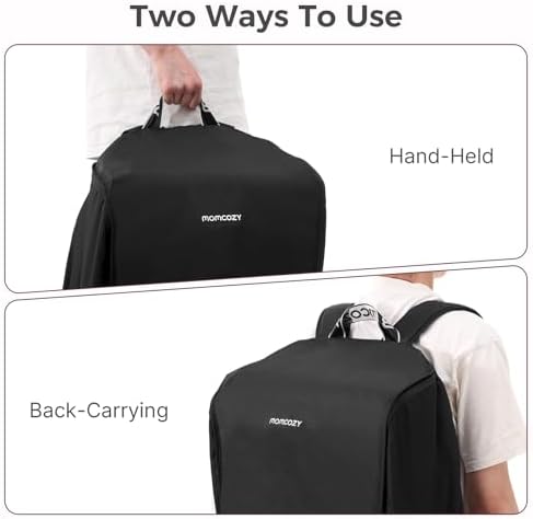 Momcozy Stroller Travel Bag for Airplane | Suit ClickGo Stroller | Compatible with Strollers Folded Dimensions of 22.1 X 17.3 X 9.8 Inch | Fit Most Major Brand | Hand-held & Back-carrying - Image 5