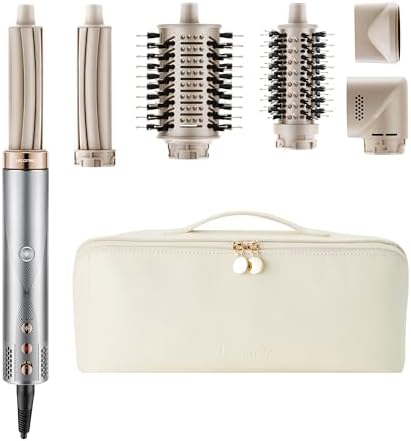AirEdge A3 Air Wrap Hair Styler Bag Luxurious Leather Build Travel-Ready Design Fits all Accessories of multi-styler brushes, nozzles, curls Universal Fit (Only Bag) - Image 2