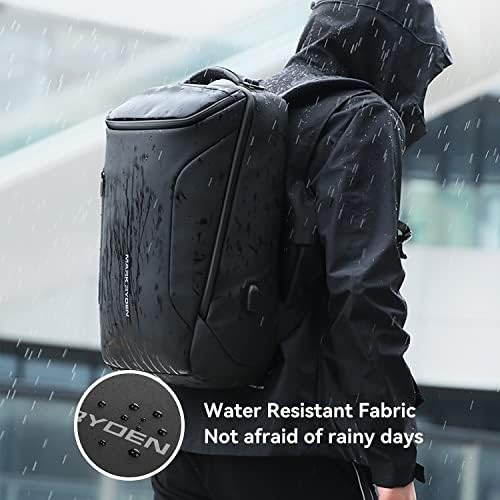 MARK RYDEN Business Backpack for Men, Waterproof High Tech Backpack with Sport Car Shape Design and USB Charging Port, Travel Laptop Backpack Fits 17.3 Inch Notebook - Image 6