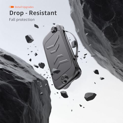JDDWIN Full Protective Case Compatible with Nintendo Switch 2 2025, Soft TPU Grip Protective Cover Switch 2 Skin Accessories for Joy-Con, Travel Carring Case,Detachable Front Shell Cover and Kickstand - Image 5