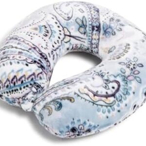 Vera Bradley Travel Pillow, Soft Sky Paisley