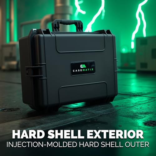 CASEMATIX Hard Shell Travel Case Compatible with Xbox Series X Console, Controllers, Headset and Other Accessories - IPX7 Waterproof and Crushproof Carrying Case with Customized Foam Interior - Image 2