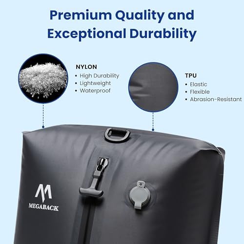 Vacuum Bags for Travel, IP67 Reusable Vacuum Seal Bags for Clothing with Electric Pump, Vacuum Seal Packing cube for Suitcases, Backpack & Travel (1PC+Pump) - Image 4