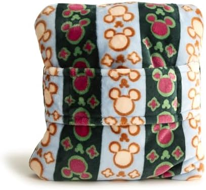 Vera Bradley Disney Fleece Plush Travel Blanket, Mickey Mouse Kaleidoscope Multi - Image 3