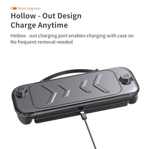 JDDWIN Full Protective Case Compatible with Nintendo Switch 2 2025, Soft TPU Grip Protective Cover Switch 2 Skin Accessories for Joy-Con, Travel Carring Case,Detachable Front Shell Cover and Kickstand - Image 4