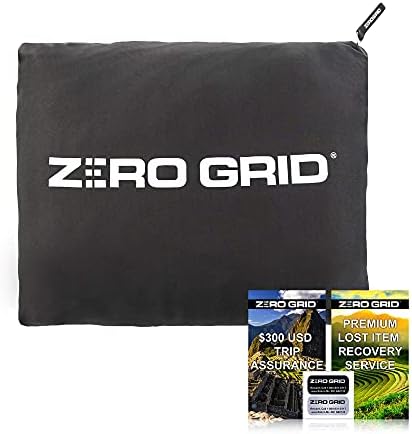 Lightweight Travel Blanket - Premium & Compact Airplane Wearable Blanket with Neck Snaps, Cozy Foot Pockets, Zipper Pouch - Converts into Soft Pillow - Designed for Ultimate Comfort - Shadow - Image 6