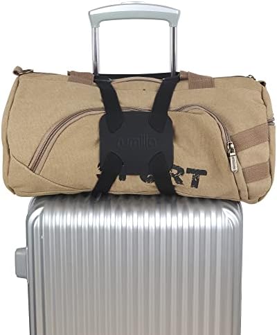 Luggage Straps Bag Bungee, Luggage Straps Suitcase Adjustable Belt,Add a Bag Easy to Travel Suitcase Elastic Strap Belt – (Black) - Image 3
