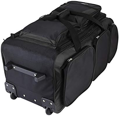 Travelers Club Xpedition 30 Inch Multi-Pocket Upright Rolling Duffel Bag - Image 5
