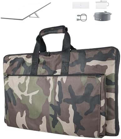 XTAR Starlink Gen 3 Satellite RV Carry Bag,Outdoor Travel Bag, Handbag for Starlink Dish and All Accessories (Camo)