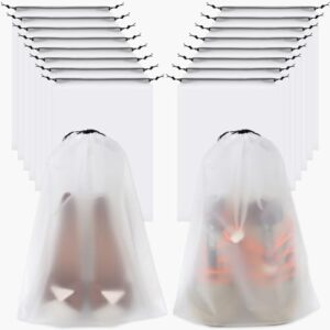 Vivinin 18 Pack Shoe Bags - 11.8in x 15.7in, Storage Bags for Packing, Travel Essentials for Men and Women