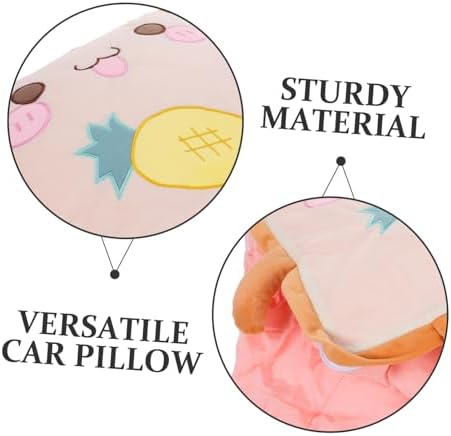 Bread Plush Pillow Blanket Dual Sided Design for Comfort Cute Food Plushies for Cars Offices and Home Use Thickened Versatile Cushion Blanket - Image 9