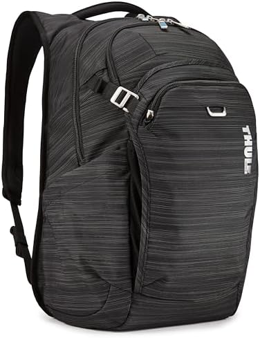 Thule Construct Backpack - School, Work & Travel - Padded Laptop Sleeve - Internal Organizational Quick Access Front Pocket