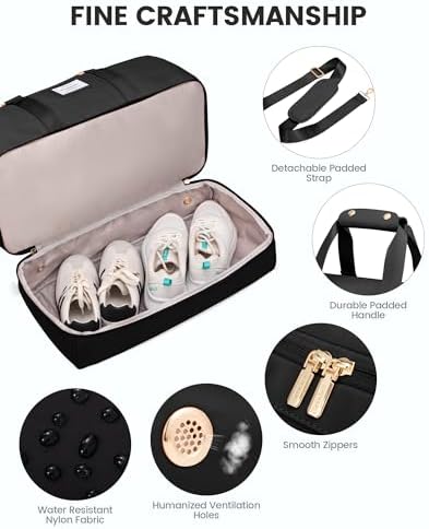 LOVEVOOK Gym bag for Women,Weekender Overnight Bag with Shoe Compartment, Personal Item Travel Duffle Bag with Toiletry Bags & Wet Pocket, Carry on Duffel Bags, Hospital Bag for Women Labor Delivery - Image 4