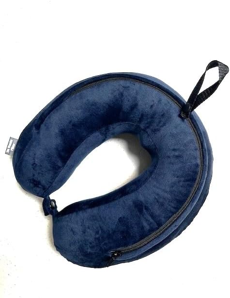 Travel Pillow with Built-in Blanket Stored Inside - Sewn-in Blanket Folds Out When You Need it, Tucks Away When You Don’t - Image 9