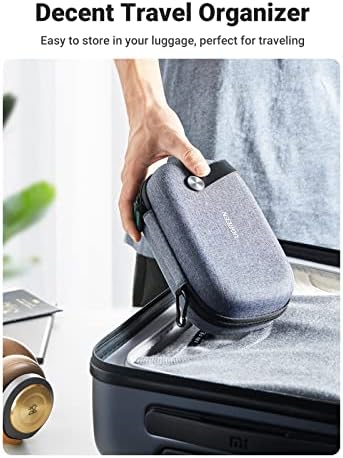UGREEN Storage Bag Electronic Accessories Pouch Cable Waterproof Bag Travel Protection Shockproof Organizer for USB Flash Drive Charger External Battery Memory Card - Image 6