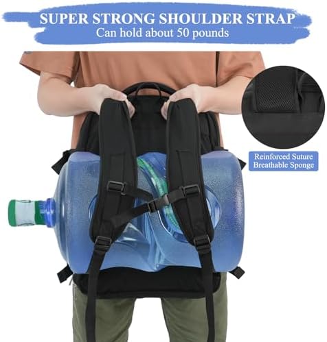 Personal Item Backpack, 40L Large Travel Backpack for Women Men, Waterproof Carry on Backpack for College, Business, Work - Image 2