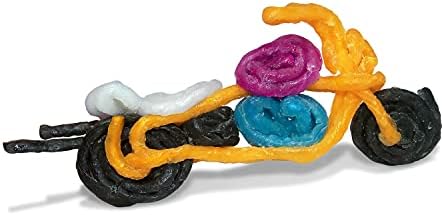 Wikki Stix for Doodlers - Kid's Travel Essential: Portable Creativity On-The-Go! Pack of 24 Wikki Stix in Neon and Primary Colors. Made in USA ! 3 & Up. - Image 5