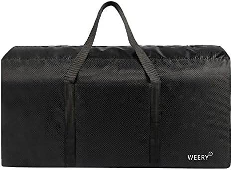 Extra Large Duffle Bag,96L Lightweight Travel Bag, Foldable Waterproof Duffel Bag for Men Women,Black - Image 3